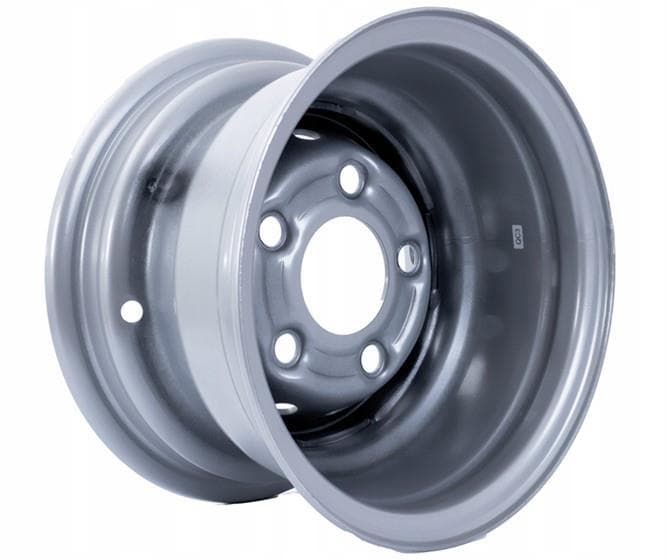 SRW Steel Trailer wheel silver 6x10 5x112 ET0 CB67.1